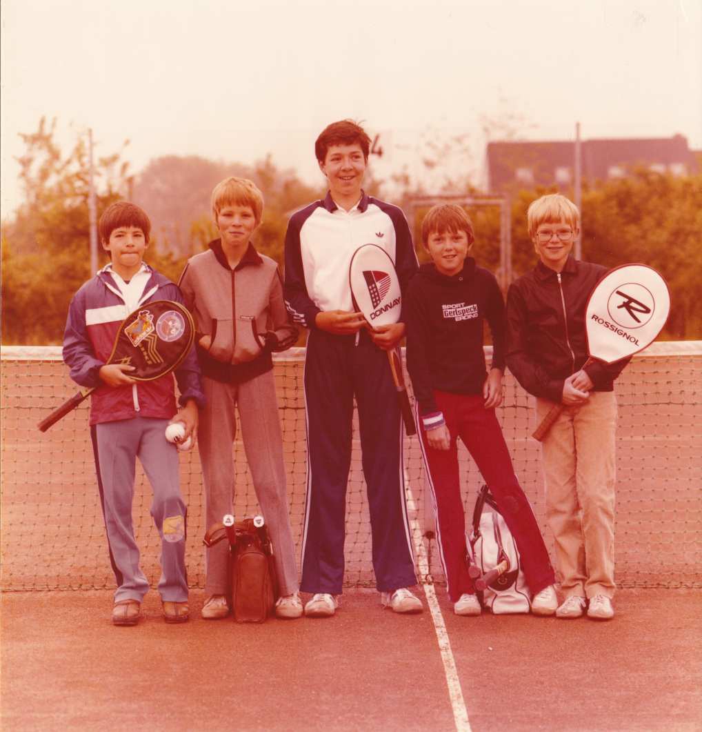 Jugendliche des TCI um 1980