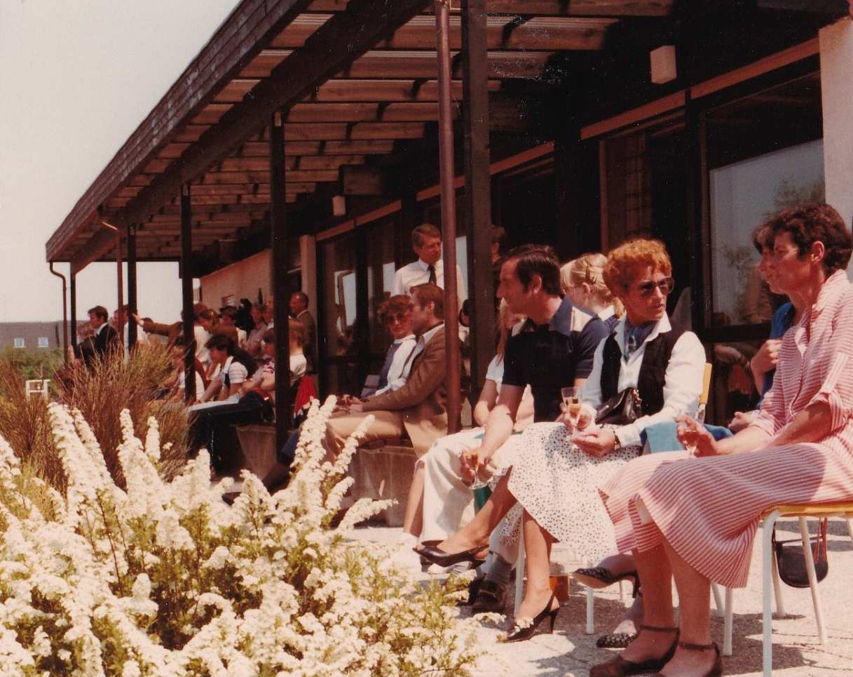 Fertigstellung Clubhaus 1982
